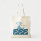 Het is een jongen! Cute Whale Tote Bag (Voorkant)