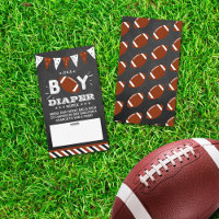 Het is een jongen! Football Baby shower Luier Raff