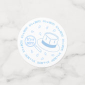 Het is een Jongen Geslacht Confetti (Kleine voorkant)