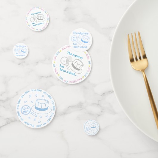 Het is een Jongen Geslacht Confetti (Groep)