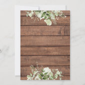 Het is een jongen groene brief houten rustieke bab kaart (Achterkant)