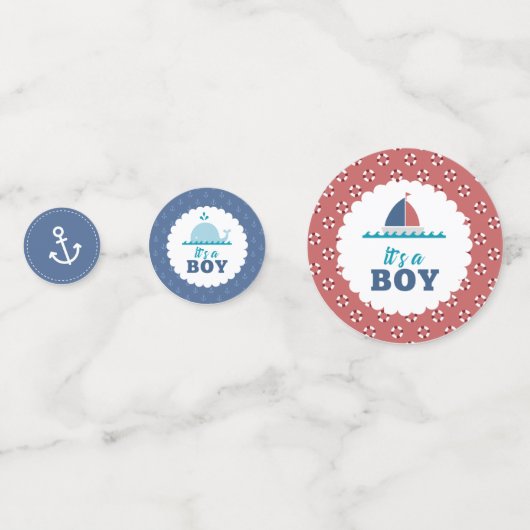 Het is een Jongen ID573 Confetti (Voorkanten)