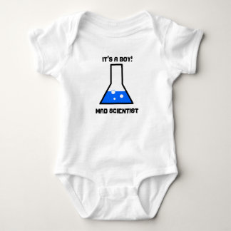 Het is een jongen! Mad Scientist Baby Romper