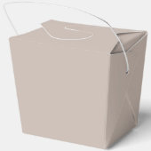 Het is een jongen! Modern Minimal Calligraphy Baby Bedankdoosjes (Achterkant)