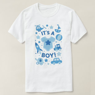 Het is een Jongen - Modern Viering Unisex T-Shirt