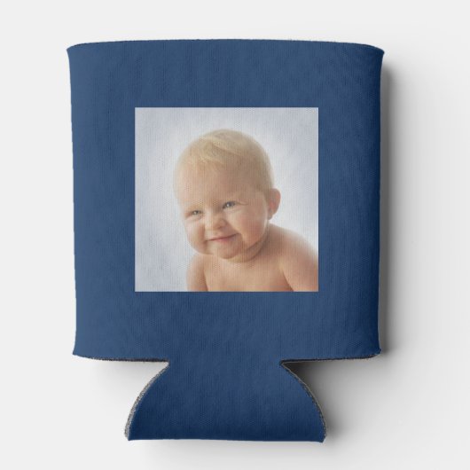 Het is een jongen - Modern, Whimsical Baby Name an Blikjeskoeler (Achterkant)