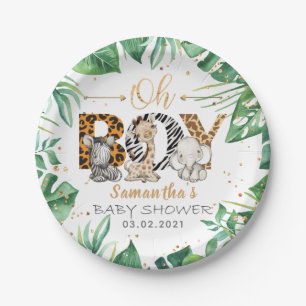 Het is een jongen! Safari Baby shower Bord