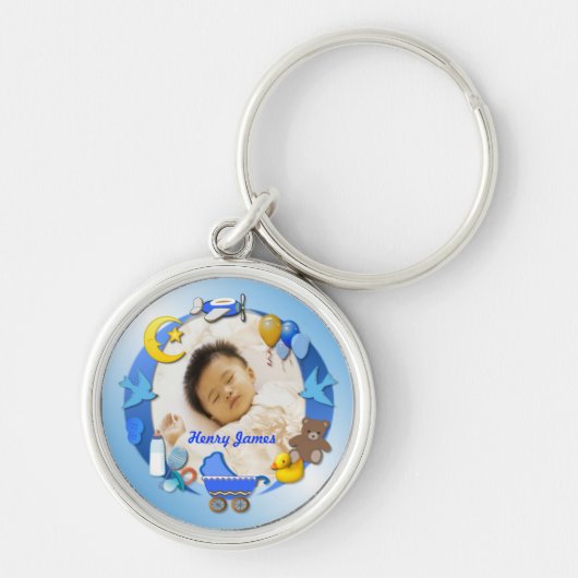 Het is een jongen! ~ SLEUTELHANGER (Voorkant)