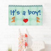 Het is een jongen! spandoek (Insitu)