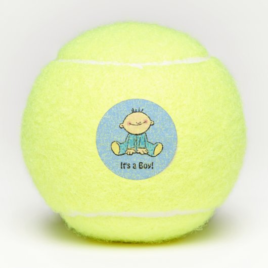 Het is een jongen tennisballen (Voorkant)