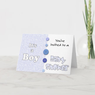 Het is een Jongen u aan een Baby shower wordt