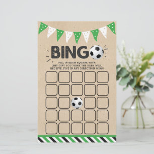 Het is een jongen! Voetbal Thema Co-ed Baby shower