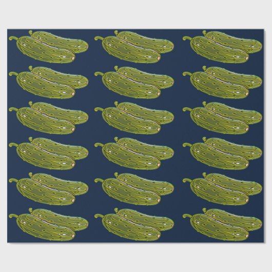 Het is een kaarsenpatroon! cadeaupapier (Vlak)