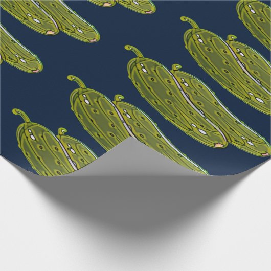 Het is een kaarsenpatroon! cadeaupapier (Hoek)