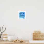 Het is een karma ding! poster (Keuken)