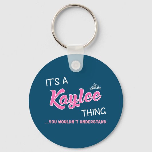 Het is een Kaylee ding dat je niet zou begrijpen Sleutelhanger (Voorkant)