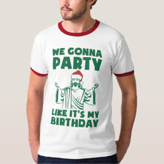 Het is een kerstfeest. t-shirt