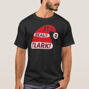 Het is een kerstversiering van Beaut Clark T-shirt