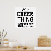 Het is een kronkel ding poster (Keuken)