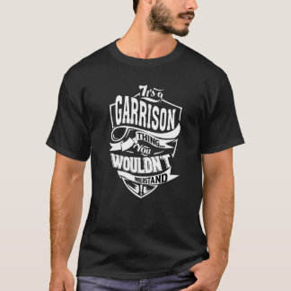Het is een kwestie van garnizoen t-shirt
