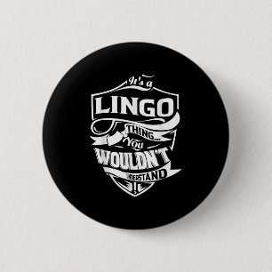 Het is een Lingo ding cadeautjes Ronde Button 5,7 Cm