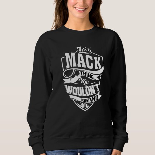 Het is een Mack-ding Trui (Voorkant)