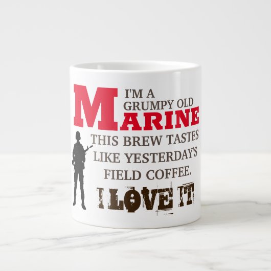 HET IS EEN-MARIENE-DING EXTRA GROTE BEKER (Voorkant)