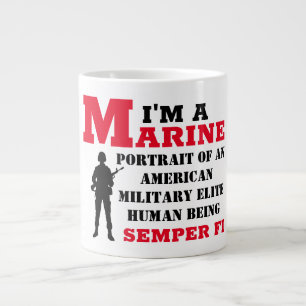 HET IS EEN-MARIENE-DING EXTRA GROTE BEKER