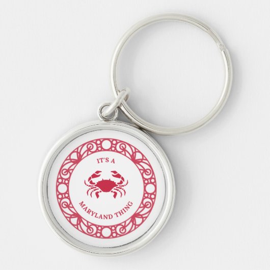 HET IS EEN MARYLAND DING (KRABBEN) SLEUTELHANGER (Voorkant)