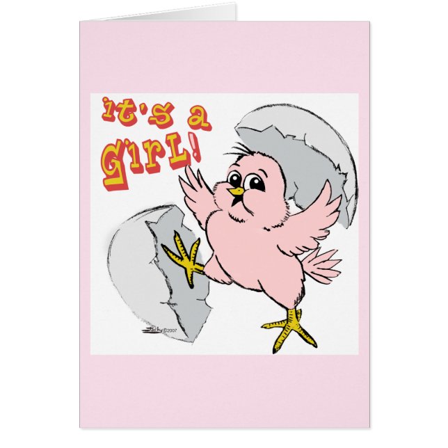 Het is een meisje! (Voorkant)