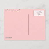 Het is een meisje aankondigingskaart (Achterkant)