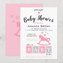 Het is een meisje Baby shower