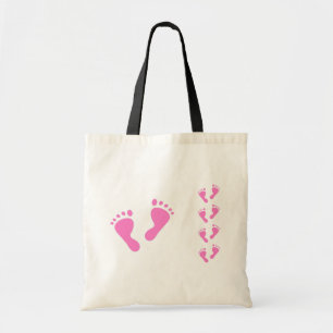 Het is een meisje - Baby shower, pasgeboren Tote Bag