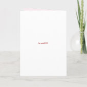 Het is een meisje! bekendmaking (Achterkant)