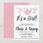 Het is een meisje dat droomt kaart (Voorkant / Achterkant)