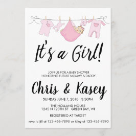 Het is een meisje dat droomt kaart