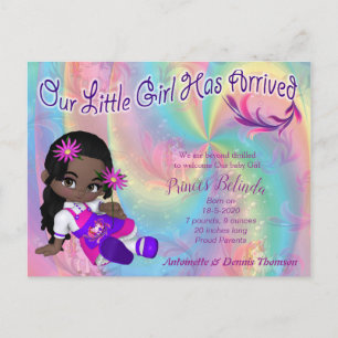 Het is een meisje - een Cutie-Pie Baby Briefkaart