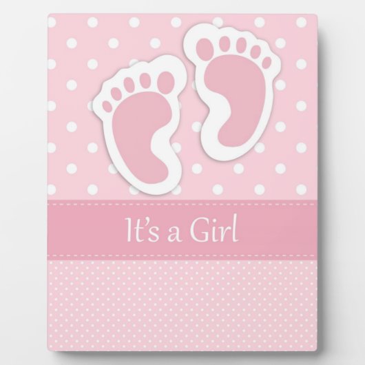 Het is een meisje fotoplaat (Voorkant)