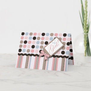 Het is een Meisje! Kaart