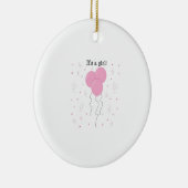 Het is een meisje keramisch ornament (Rechts)