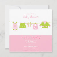 {het is een meisje!} kleine wasserij baby shower i