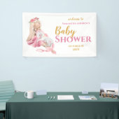 Het is een meisje mooi Ballerina Baby shower Spandoek (Beurs)