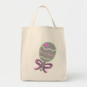 Het is een meisje roze Baby ratel Canvas tas (Voorkant)
