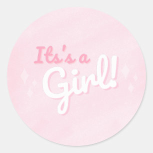 Het is een meisje Sticker voor Gender Reveals