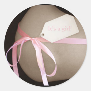 "Het is een meisje!" Stickers
