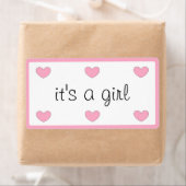 Het is een meisje stickers van dalDesignNZ (Insitu)