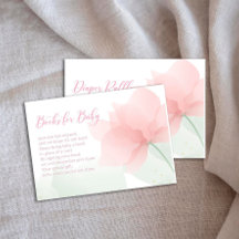 Het is een meisje Zachte roze bloemen Boeken voor