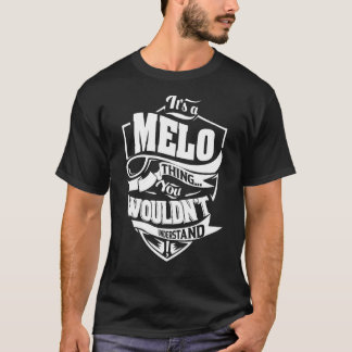 Het is een MELO-ding T-shirt