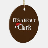 Het is een mooie Clark Keramisch Ornament (Rechts)