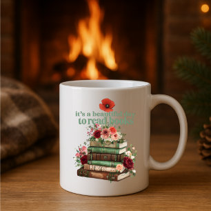 Het is een mooie dag om boeken te lezen Mok. Koffiemok